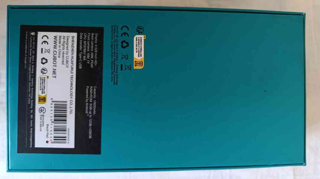 Cubot King Kong 8, 6GB+6GB virtuálně/256GB Black Red - foto 7