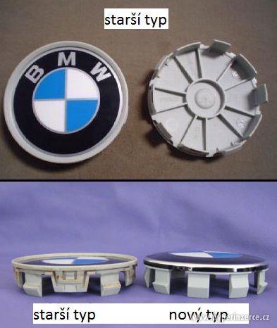 BMW středové pokličky do kol BMW 68mm - 100% ORIGINÁL - foto 3