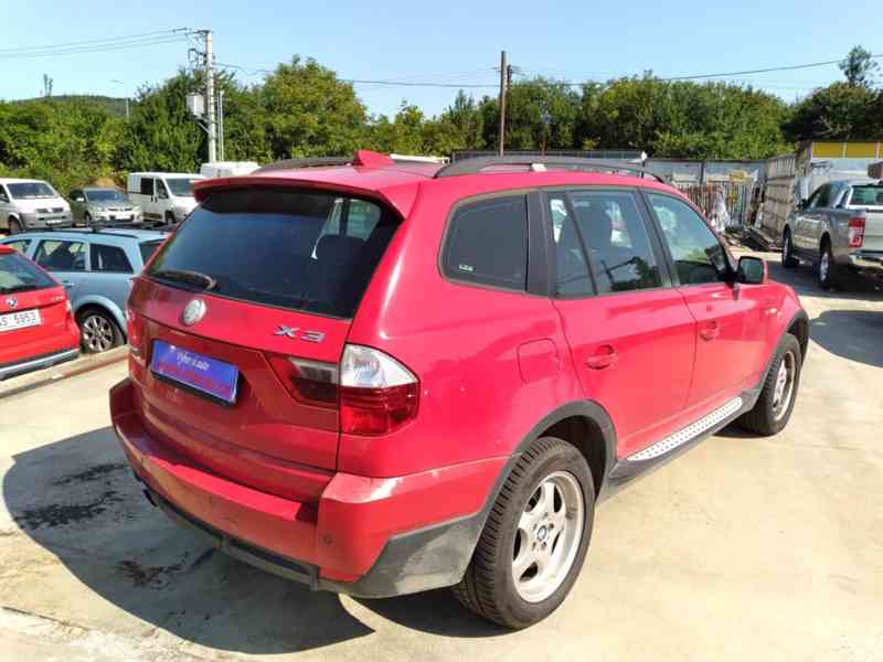 BMW X3 2.0 D  1.MAJITEL,ČR,DPH,4x4 K OPRAVĚ - foto 8