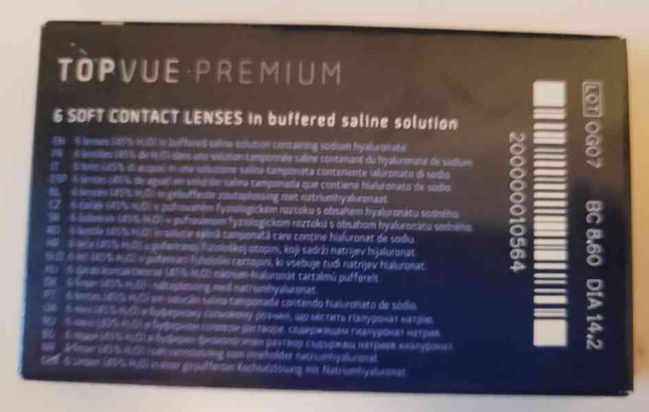 Kontaktní čočky TopVue Premium - foto 2