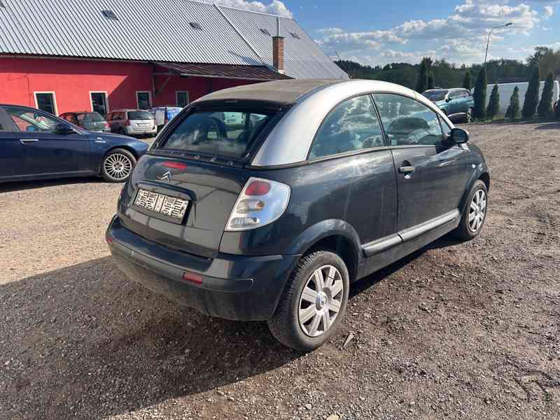 Citroen C3 Pluriel 1,4i BN 54KW KFV prodám díly - foto 3