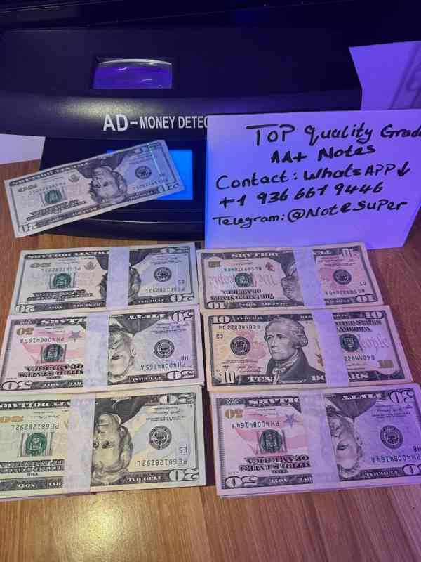 whatsapp +1 936 661-9446 Buy  Counterfeit USD Bills  - foto 1