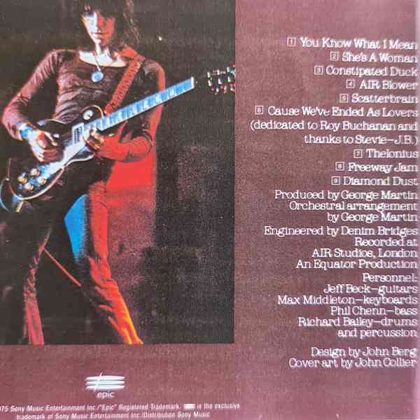 CD - JEFF BECK / Blow By Blow - foto 2