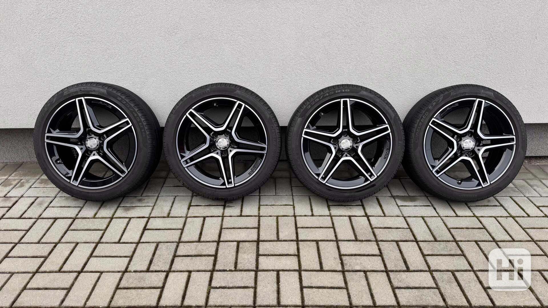 Originální AMG kola Mercedes 18", TOP stav - foto 1