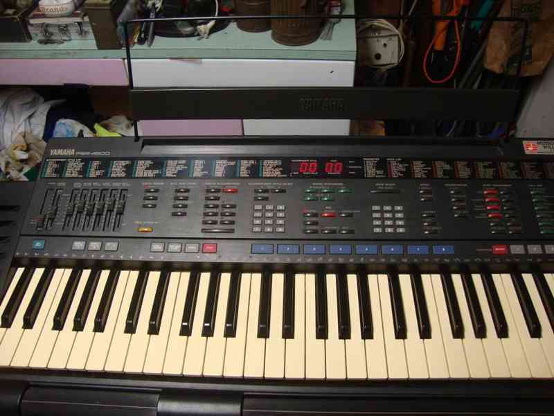 Elektrické klávesy varhany syntezátor Yamaha PSR-4500 1989 - foto 13