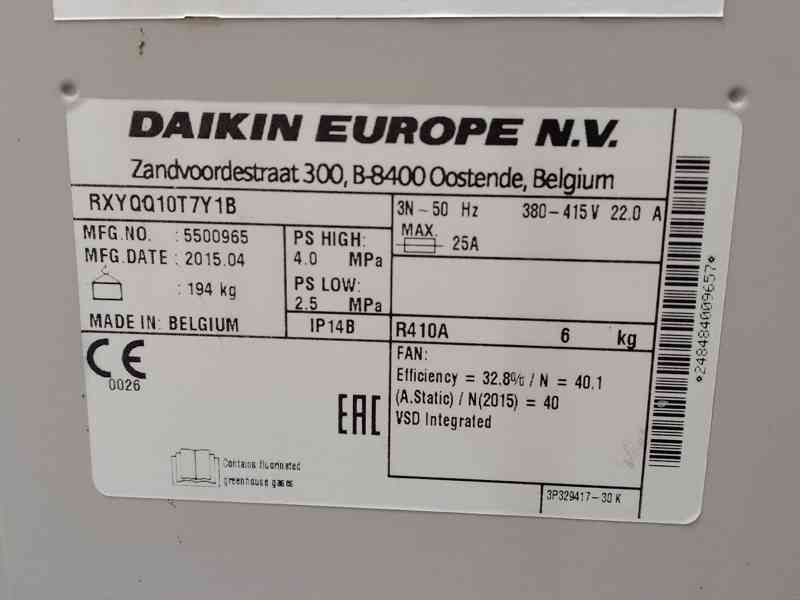 Daikin VRV IV venkovní jednotka 10 HP – RXYQ10T7Y1B - foto 2
