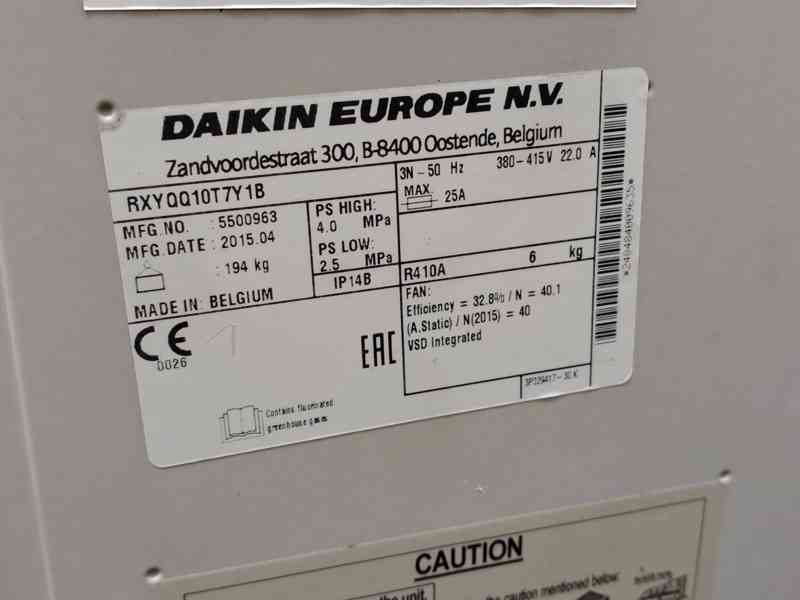 Daikin VRV IV venkovní jednotka 10 HP – RXYQ10T7Y1B - foto 3