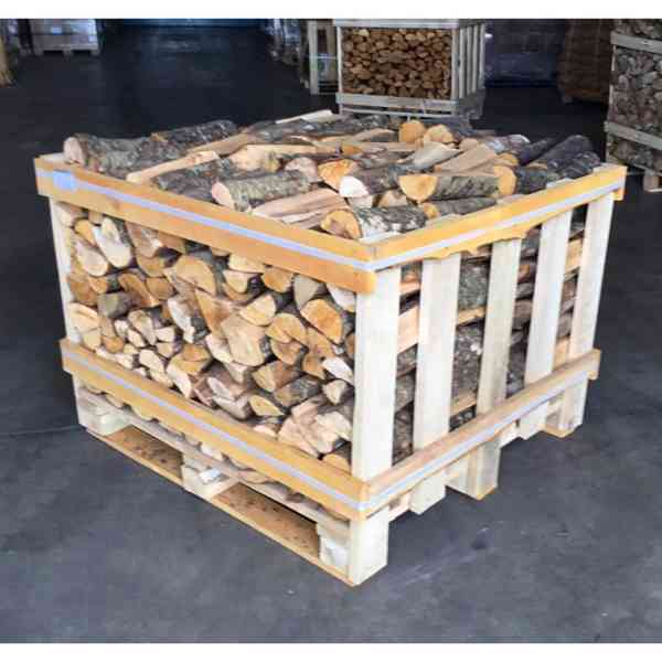 Špičková kvalita v peci sušené palivové dřevo dub/jasan/buk  - foto 2