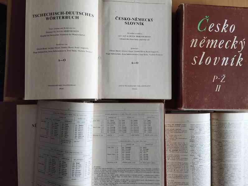 Dvoudílné slovníky německo-české a další knihy pro němčináře - foto 24