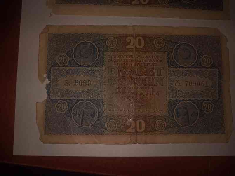 20 korun 1919  - foto 2