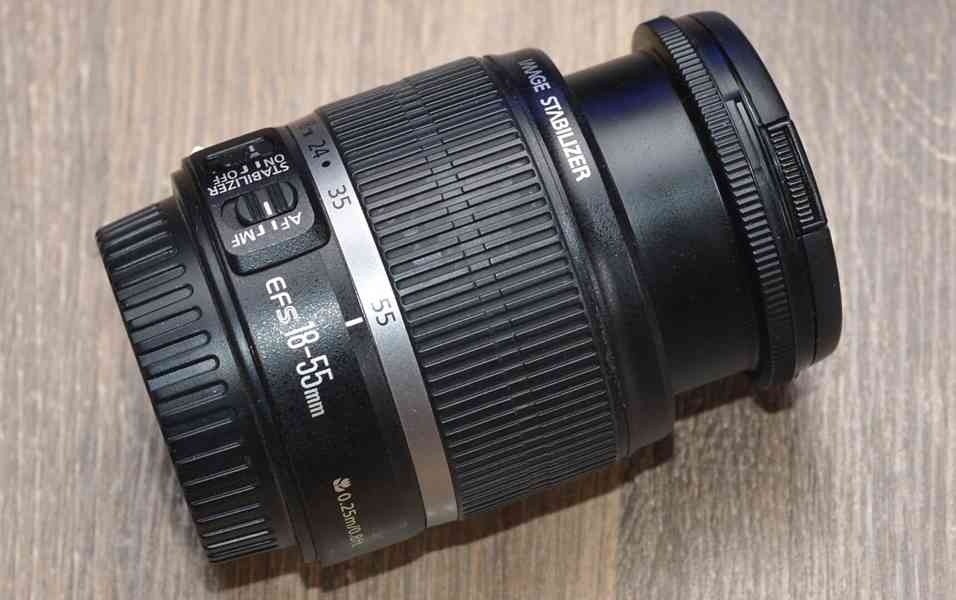 Canon EF -S 18-55mm f/3.5-5.6 IS **APS-C zoom*stabilizátor - foto 5