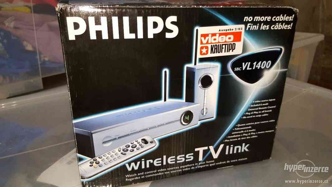 Prodám Philips wireless TV link SBC VL1400 - foto 2