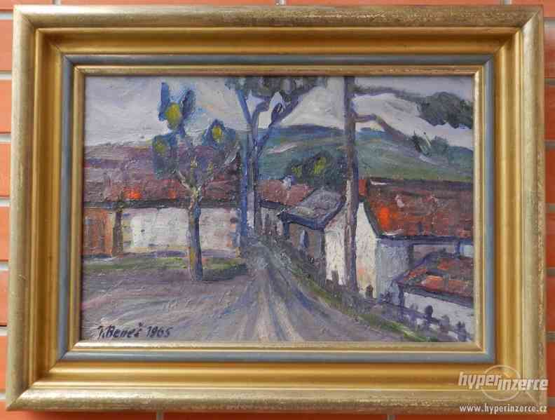 Beneš Vincent (1883-1979)-Na okraji vesnice - foto 1