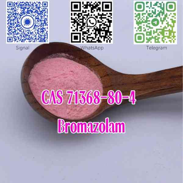 Factory Price Bromazolam C17H13BrN4 CAS 71368-80-4
