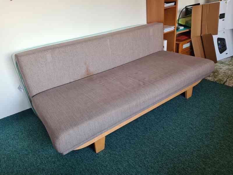 Rozkládací válenda 160x200, s úložným prostorem - foto 2