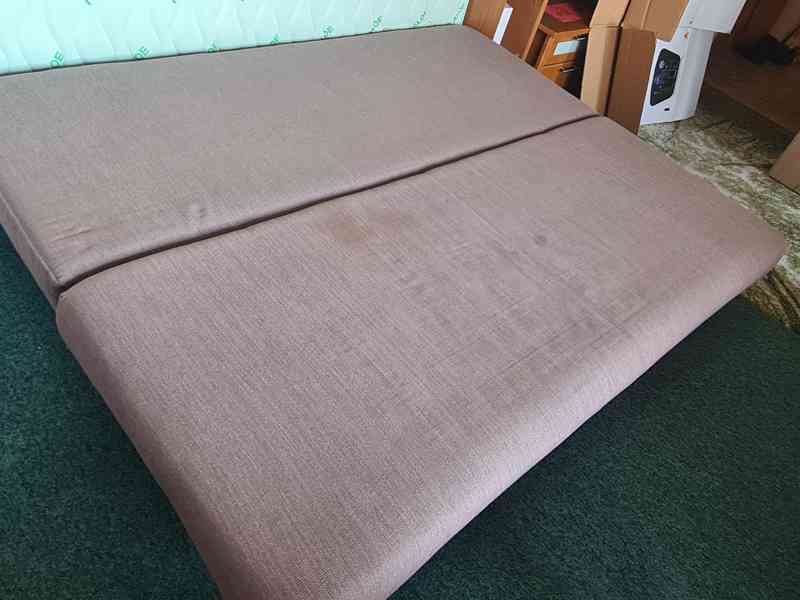 Rozkládací válenda 160x200, s úložným prostorem - foto 4