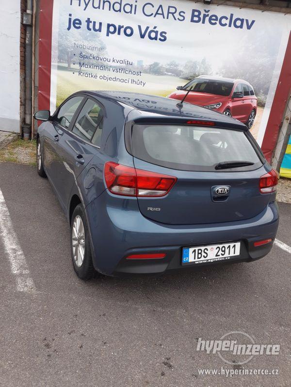 Vůz Kia Rio Exclusive 1,25 CVVT modrá metalíza - foto 2