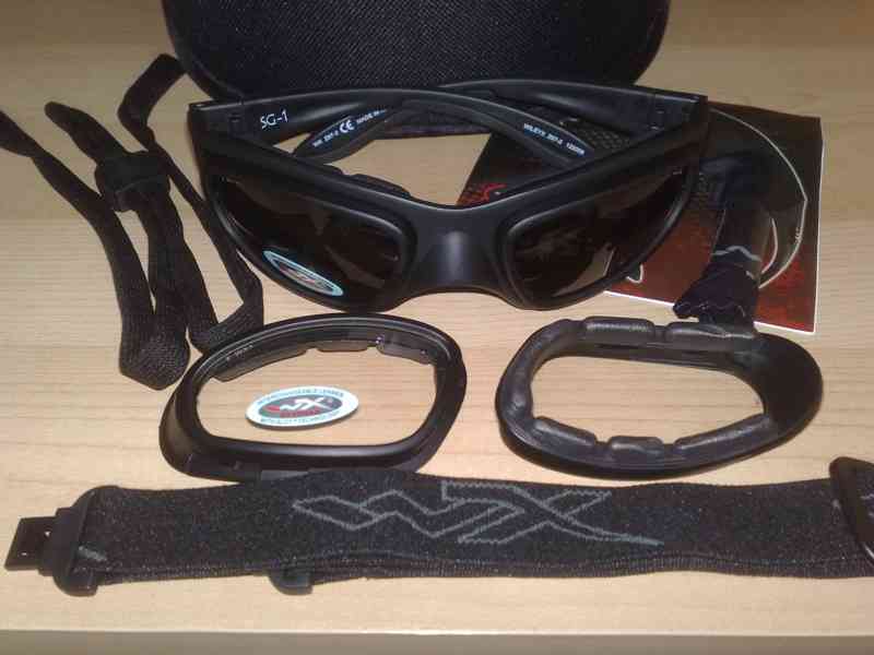 Nové brýle Wiley X SG-1 V-CUT
