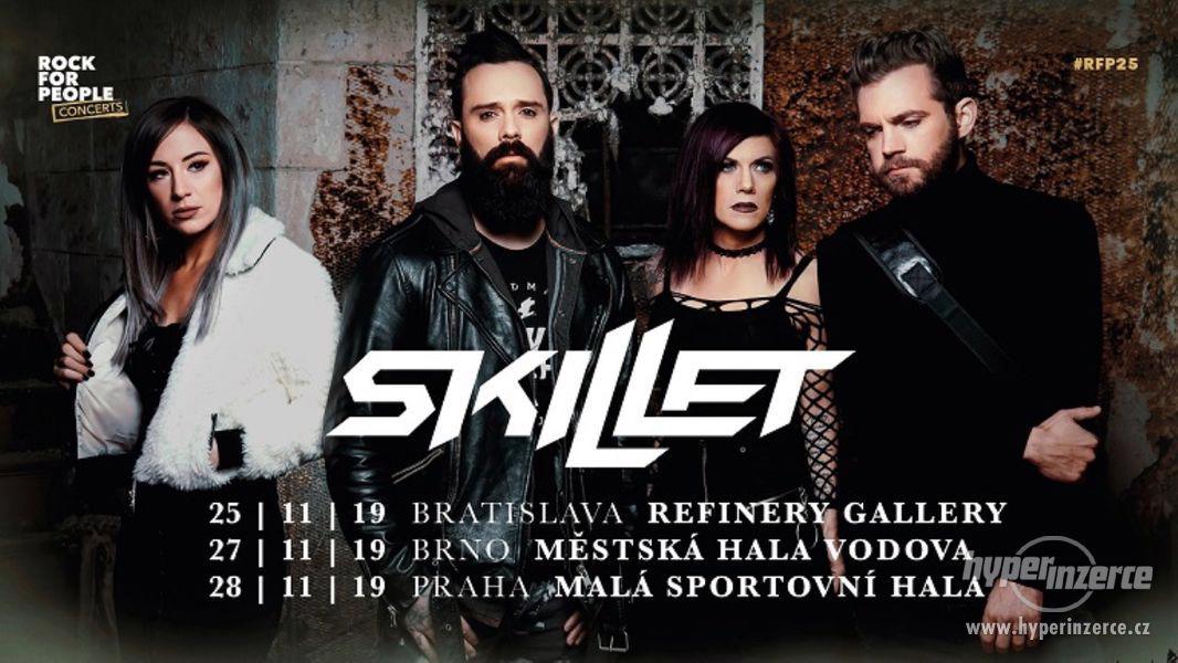 Skillet - Brno 27.11.2019 - foto 1