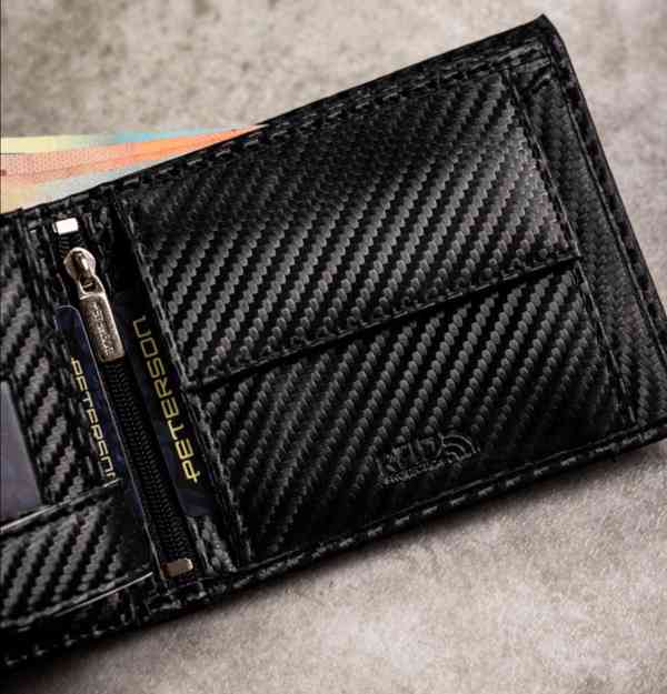 Pánská kožená sada Peterson peněženka + klíčenka  - foto 6