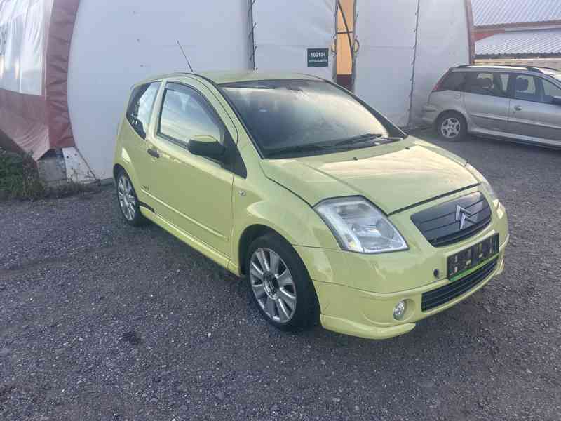 Citroen C2 VTS 1,6 16V BN 90KW NFS prodám díly - foto 2