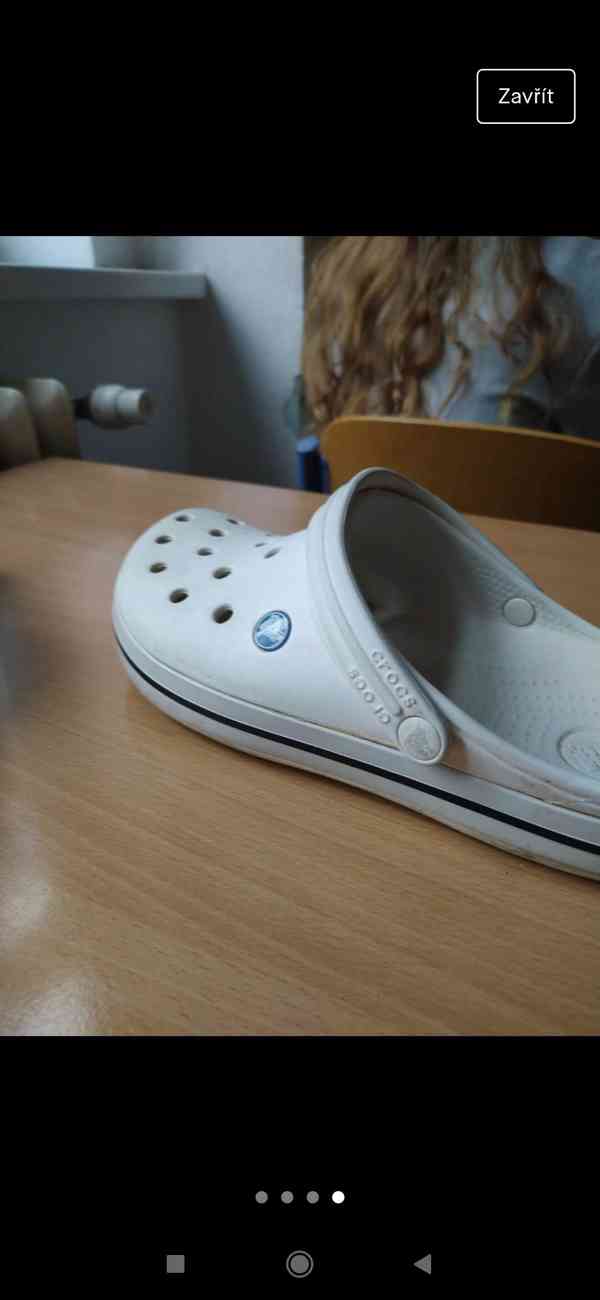 Bílé crocs - foto 4