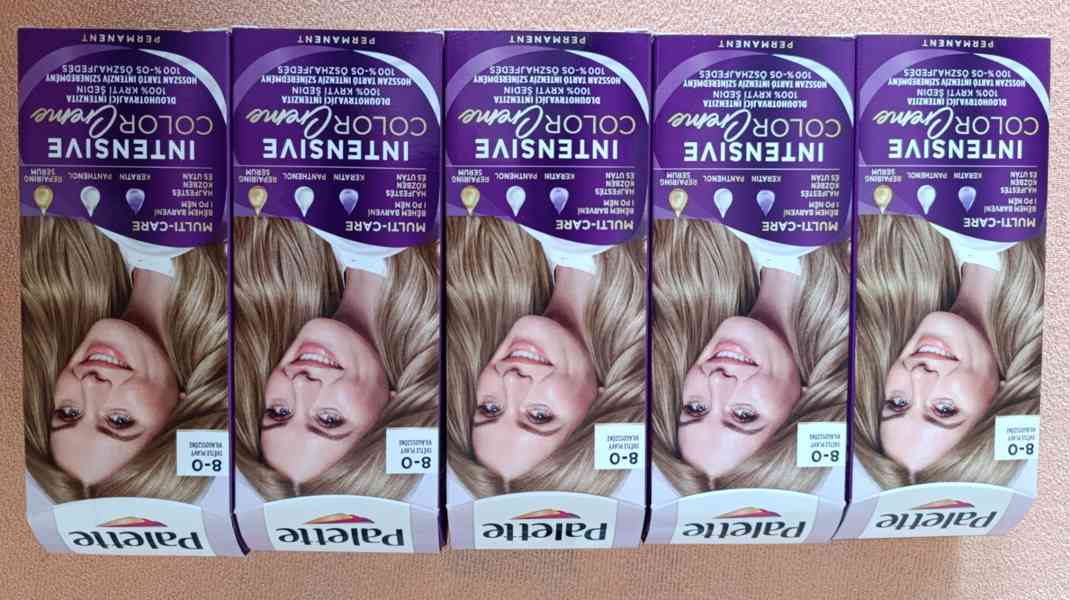 Barva na vlasy Schwarzkopf Palette č.7-21 a 8-0 - foto 3