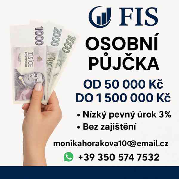 Máte projekt nebo potřebujete urgentně finanční prostředky?
