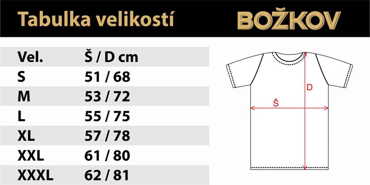 Triko BOŽKOV nové - foto 3