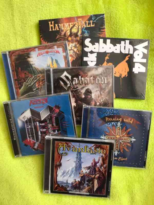 Nová, vesměs nehraná CD rock, metal, pop (od 70.let - dosud) - foto 3