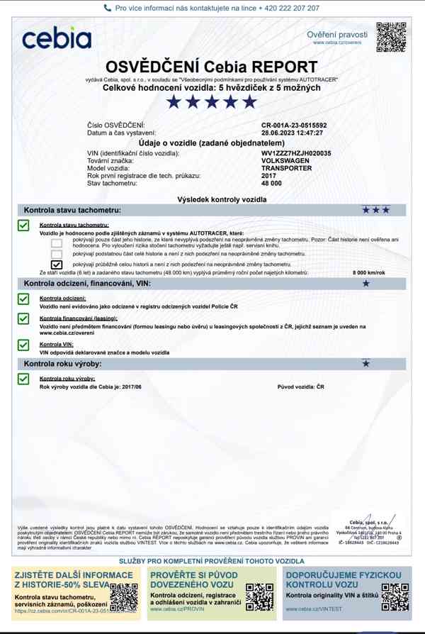 VW Transporter T6 2.0TDI 75kw Climatic 50tis.km koupeno CZ - foto 24