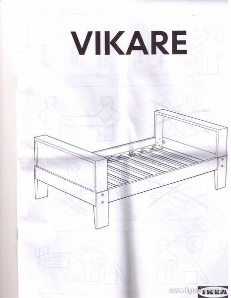 IKEA VIKARE Dětska postel - foto 1