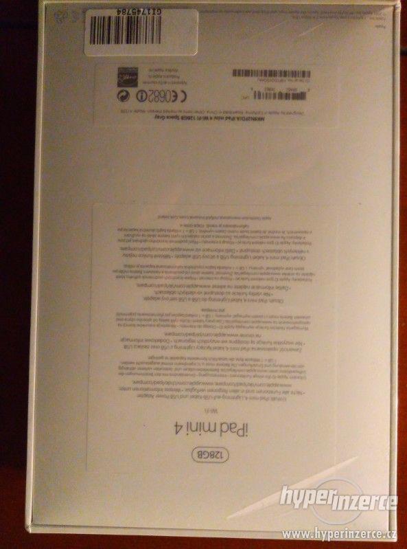 iPad mini 4 s Retina displejem 128GB WiFi Space Gray / NOVÝ - foto 4