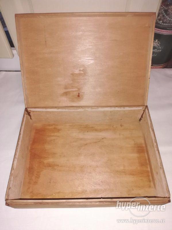 Dřevěná krabička - zn. KLUGE - foto 3