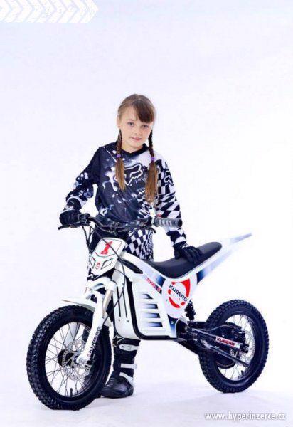 Profesionální dětský elektrický motocykl KUBERG Trial E - foto 2