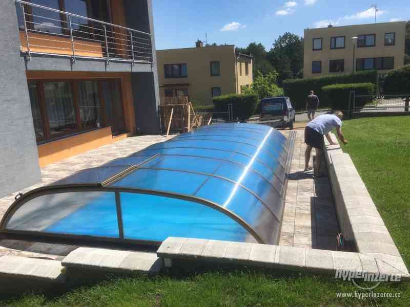 Zastřešení bazénu 840x374(430)x85 - foto 1