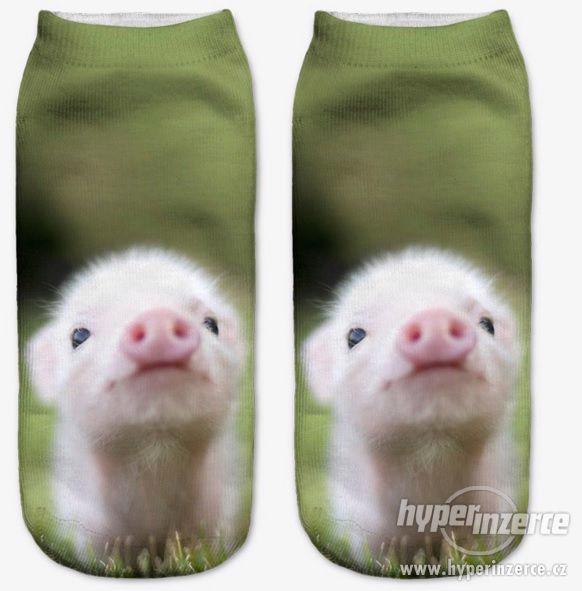 Krásné, nové ponožky FUNNYSOCKS s 3D zvířecími motivy - - foto 5