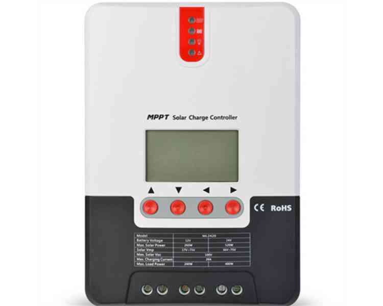 Solární regulátor MPPT Carspa MH-R2440, 12/24V, 40A - foto 8