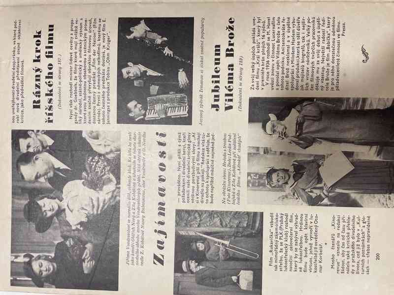 Kinorevue číslo 36 ročník VII z roku 1941 - foto 6