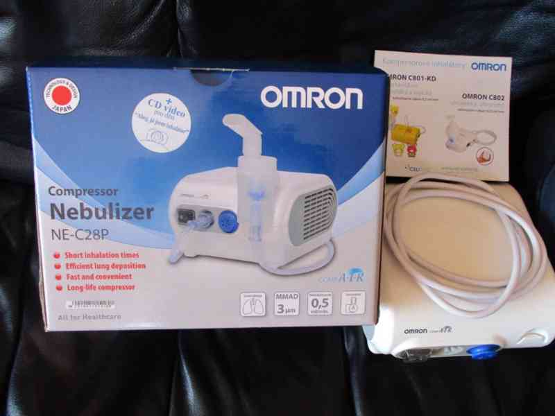 Kompresorový inhalátor OMRON - NE-C28P  - foto 2