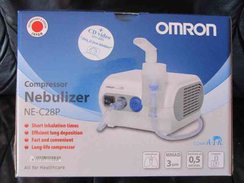 Kompresorový inhalátor OMRON - NE-C28P  - foto 4