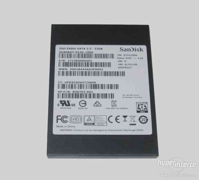 SSD disk 32GB, 2.5" SanDisk Z400s, MLC, SATA III - foto 1