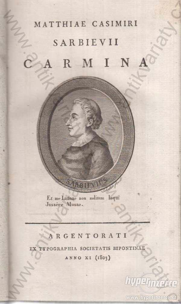 Matthiae Casimiri Sarbievii Carmina - foto 1