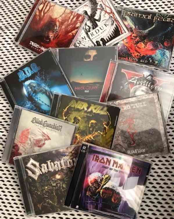 Nová, nehraná CD, rock, pop a metal od 70.let po současnost - foto 2