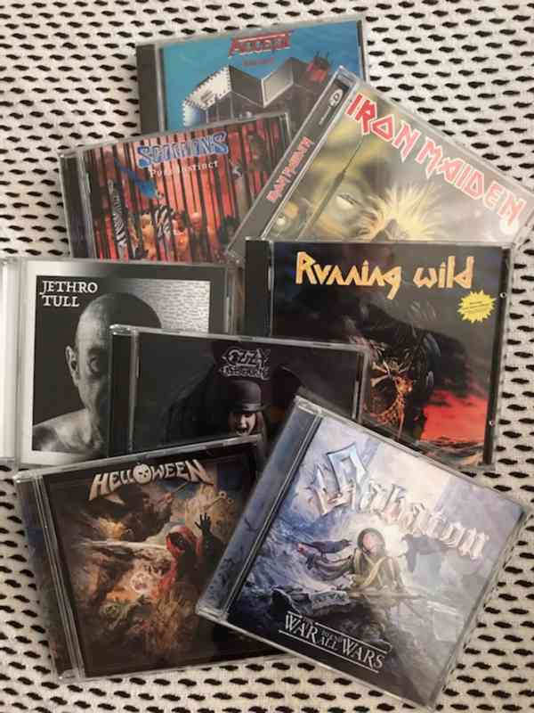 Nová, nehraná CD, rock, pop a metal od 70.let po současnost - foto 3