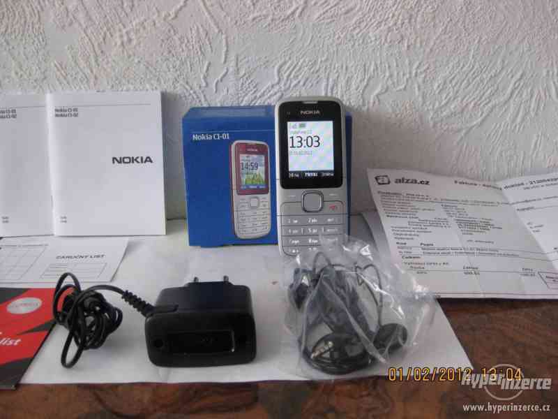 NOKIA C1-01+SIM karta s bonusem 1.200,-Kč ZDARMA!!! - foto 1
