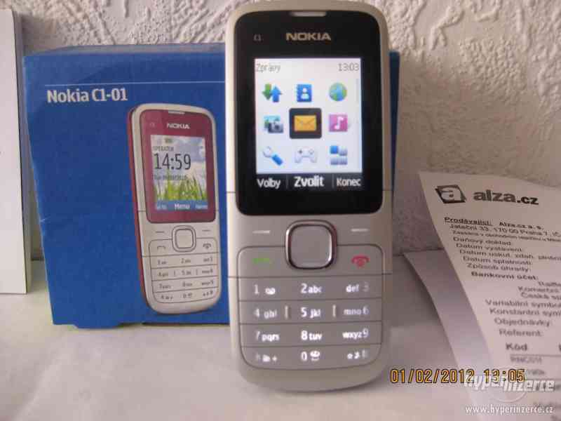 NOKIA C1-01+SIM karta s bonusem 1.200,-Kč ZDARMA!!! - foto 2