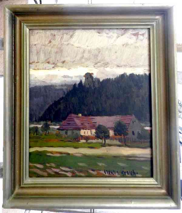 Hůrka Otakar (1889-1966)-Letní krajinka  - foto 1