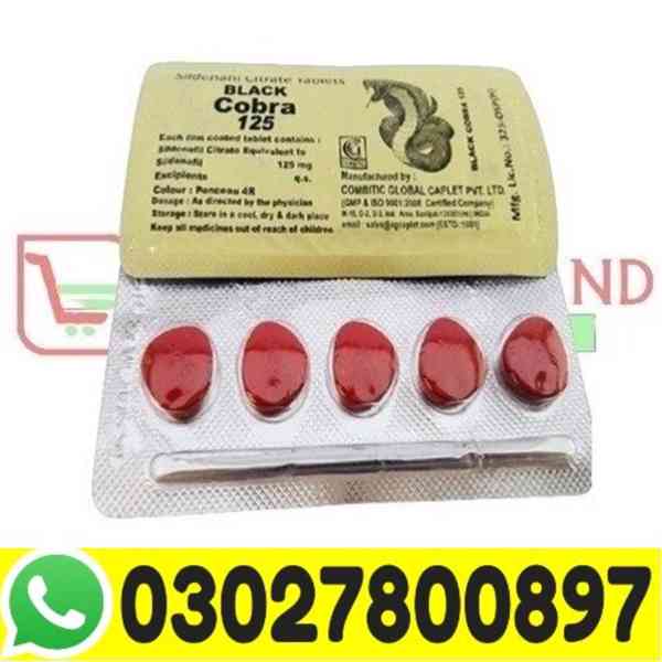 Black Cobra 125mg Tablets in Lahore | 03027800897 = Call Now