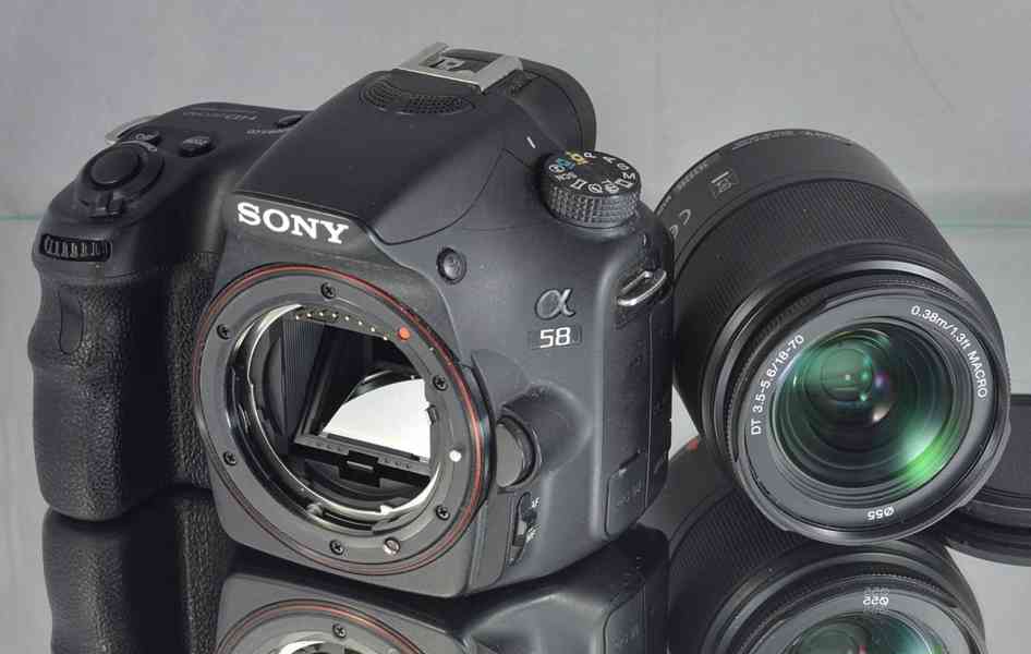 Sony SLT-A58+18-70mm  *20MPix*FullHDV*14000 Exp. - foto 4